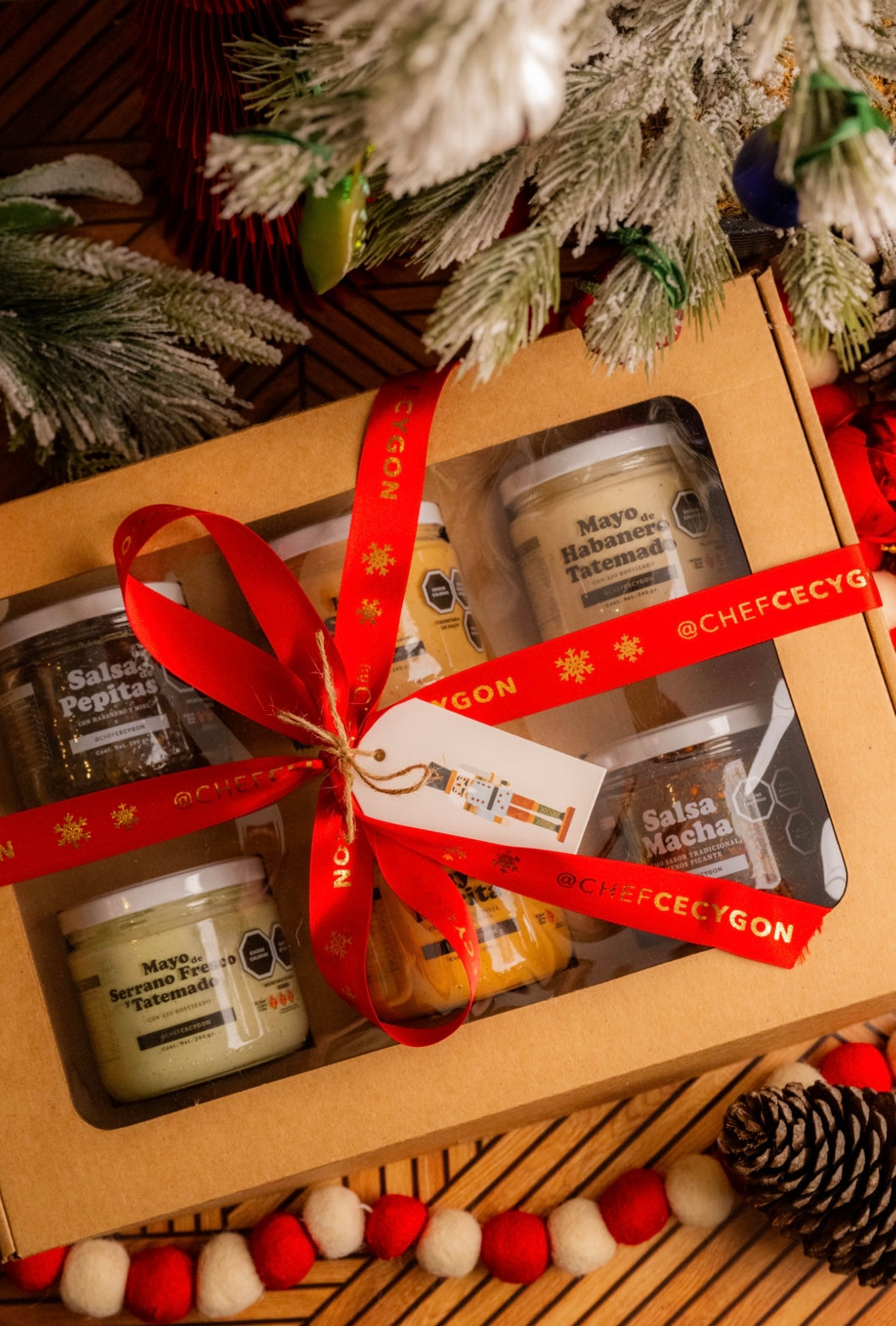 Caja de 6 Salsas Navideña (MTY)