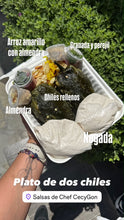 Cargar imagen en el visor de la galería, Hielera con 2 Chiles en Nogada
